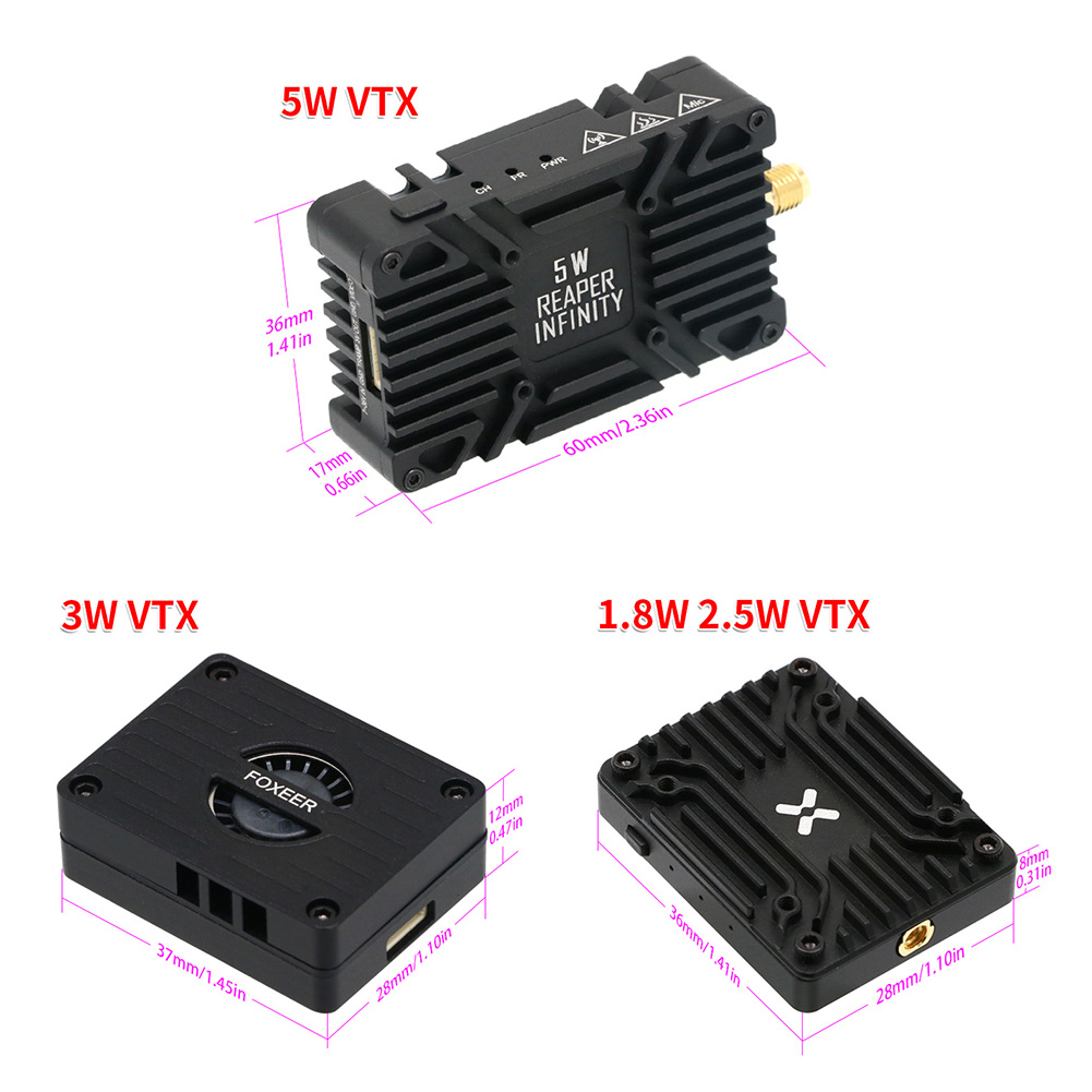 Foxeer Reaper Extreme V2 5.8G  - Foxeer Reaper Extreme 2.5W Vtx incelemesi ve fiyatı